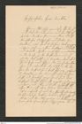 Nachlass Franz Steindachner, Brief von M. Nowicki-Sila an Franz Steindachner, Inv.Nr. 370.10, Seite 1